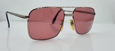Vintage Advantage Eyewear Gunmetal Pilot Metal Sunglasses Korea FRAMES ONLY