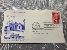 First Day Of Issue Stamped Envelope - Birthplace Herbert Hoover Aug 10, 1965
