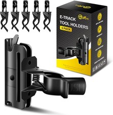 6 Pack E-track Tool Holders E Track Accessories For Enclosed Trailer Black 6 Pack E-track Tool Holders E Track Accessories For Enclosed Trailer Black