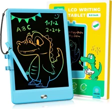 LCD Writing Tablet 8.5-Inch Colorful Doodle Board, Electronic Drawing Tablet Dra
