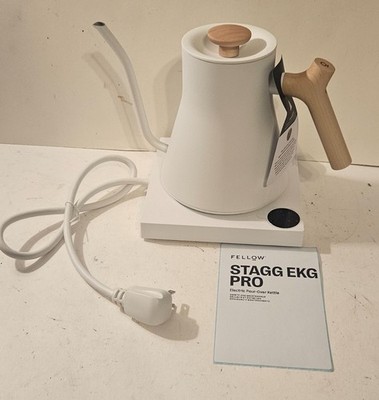 Fellow Stagg EKG Pro 1222PRO-WM-US Electric Pour Over Kettle White New w/o box