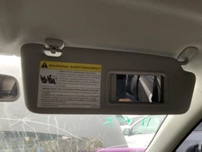 Passenger Right Sun Visor Illuminated OEM 06-13 AUDI A3 1303632