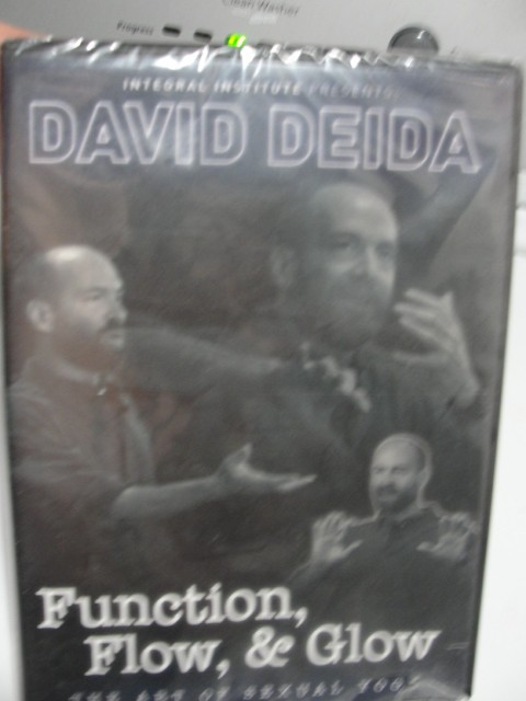 David Deida: Function, Flow, & Glow (DVD) Art of Sexual Yoga, BRAND NEW, RARE
