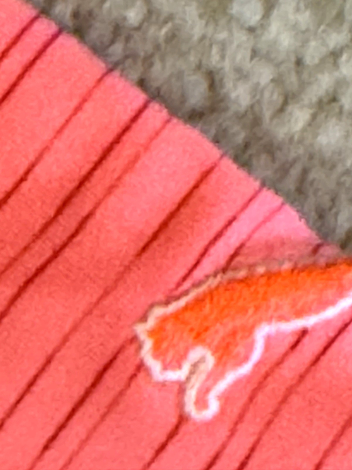 Puma Golf Women's dryCELL Short Sleeve Polo – Heathered Coral Size Small thumbnail 6