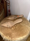 Camel Brown Michael Fisher Mules Size 11 — photo 4