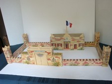 Marx Captain Gallant / Complete Tin Litho French Foreign Legion Fort