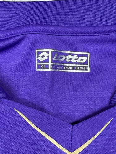 maglia calcio Fiorentina vintage MUTU Lotto Save The Children MAZDA 2010 2011 XL - Foto 8 di 12