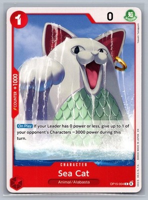 Sea Cat OP15-004 Adventure on Kami's Island  One Piece NM