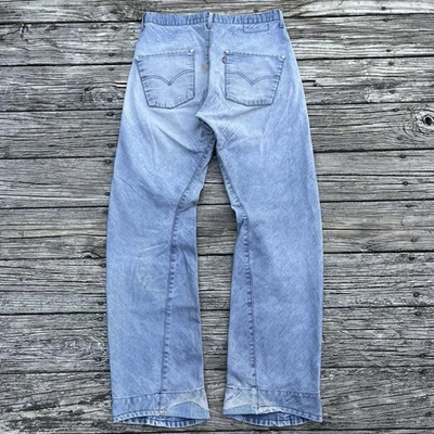 vintage levis engineered wide leg twisted corduroy button fly size 34x34 - Image 1 of 4