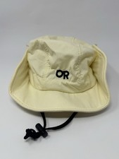 Outdoor Research OR Vintage Yellow Bucket Hat Men  s Size XL Made in USA