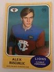 1972 Scanlens VFL Football Card No 60, Alex Ruscuklic, Fitzroy