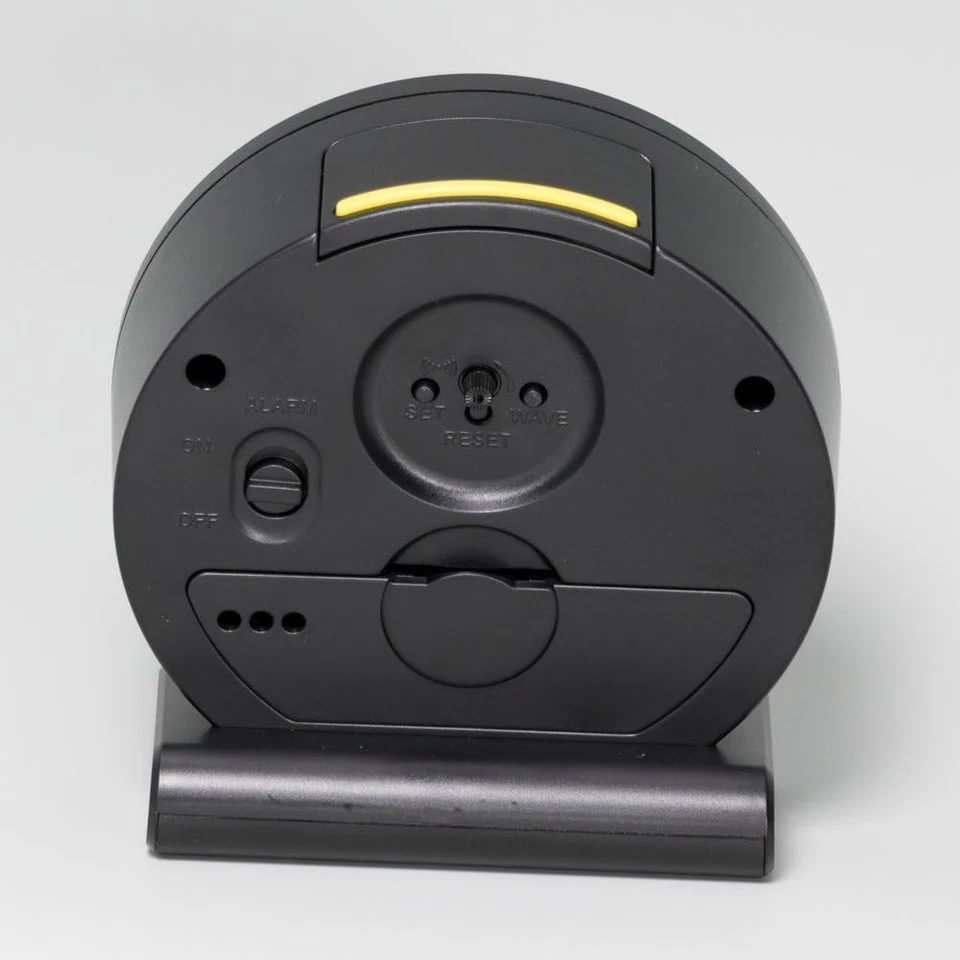 SEIKO Alarm Clock Analog Black KR328K 10.9×10.3×6.1cm Japan - Image 3 of 4