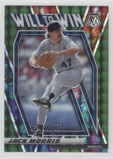 2021 Panini Mosaic Will to Win Green Mosaic Prizm Jack Morris #WTW2 HOF 0u2j