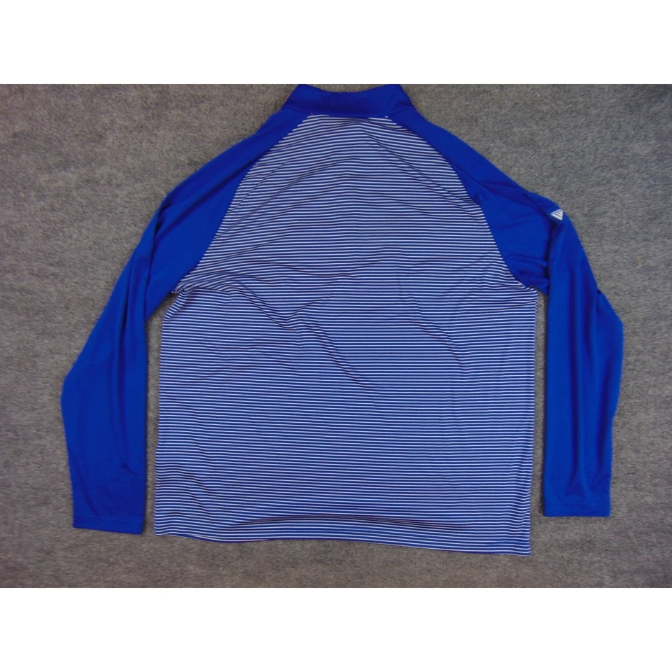 Atlanta Braves Sweater Men's 2XL 1/4 Zip Pullover Baseball Golf Team - Image 3 of 4