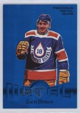 2024-25 Skybox Metal Universe 2013 Retro PMG Blue 37/50 Zach Hyman #RT-9 00ws