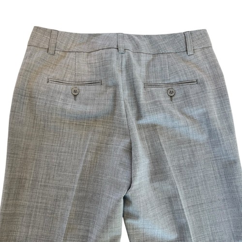 Express Editor Pants Women’s 2R Light Gray Plaid Barely Boot Stretch Career - Picture 6 of 12