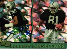 Raghib Ismail Signed 1993 Pro Set #CC4 College Noted Dame Connections Raiders AU