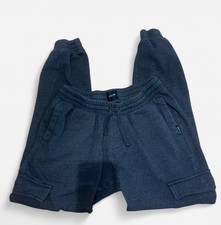 Joe's Boys Cargo Pants Dark Blue Drawstring Cotton Polyester Adjustable Waist