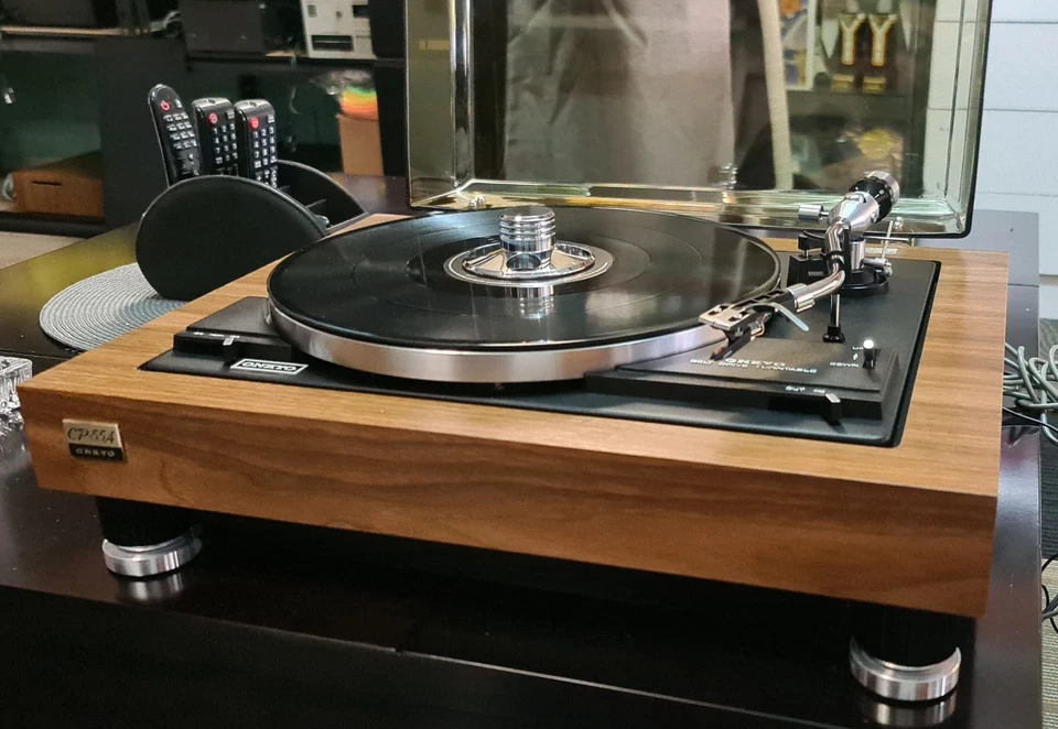 TOCADISCOS ONKYO VINTAGE AÑOS 70/HECHO EN JAPÓN/COMO NUEVO RESTAURADO Foto 4 de 4