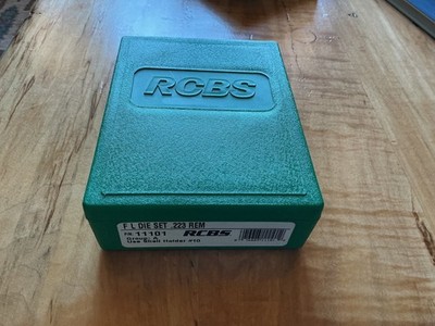 RCBS reloading dies for .223 Remington