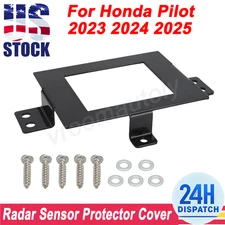 Front Radar Sensor Protector Cover for Honda CRV 2023 2024 2025 Black Anti-theft