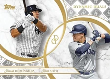 2024 TOPPS DYNAMIC DUALS BASE SINGLE CARDS #1-50 - YOU PICK