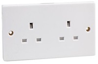 Pro Elec - Unschaltbare Steckdose 2-Fach