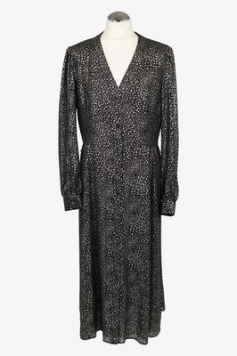 Michael Kors Damen Kleid Gr. 40 (L) Mehrfarbig Kleid Shiftkleid Shirtkleid Dress