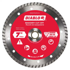7 In. Diamond Balde Turbo Rim Masonry Cut Off