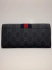 Gucci Portefeuille Web Gg Supreme/Pvc/Beg/Motif All Over/
