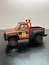 Tonka Truck #56 Pick up with Roll Bar Brown Orange Boy Toy 9” long x 5” tall C6