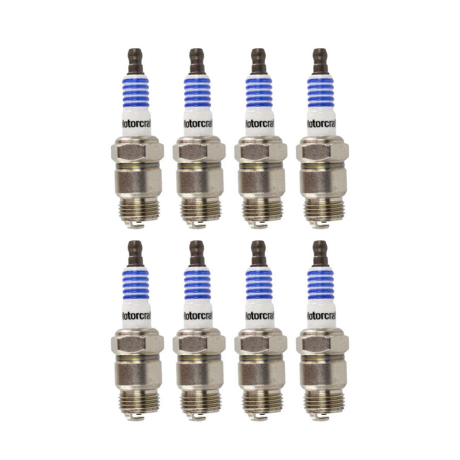 Set of 8 Motorcraft Spark Plug SP414AX for Ford