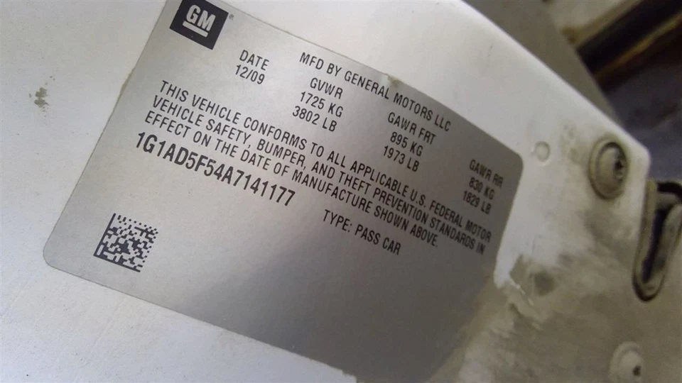 Chevrolet Cobalt 2010 Wiper Transmission 25830165 4975 - Image 4 of 4