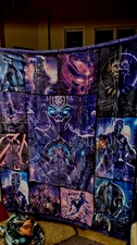 Throw/Blanket Featuring Images Of The Marvel Superhero From "Walamda Forever"