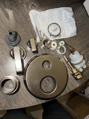 Delta T24989-SS-PR Tetra 14 Series Valve Trim 6-Function Diverter Stainless READ