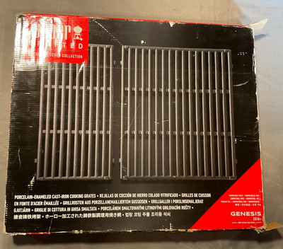 Weber 7853 Porcelain-Enameled Cast Iron Grates, Genesis 300 Series 2016+