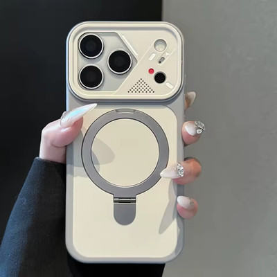 Metal Ring Bracket for Magsafe Magnetic Phone Case for IPhone 17 pro max