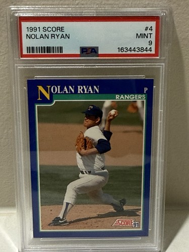Nolan Ryan #4 card from 1991 Score