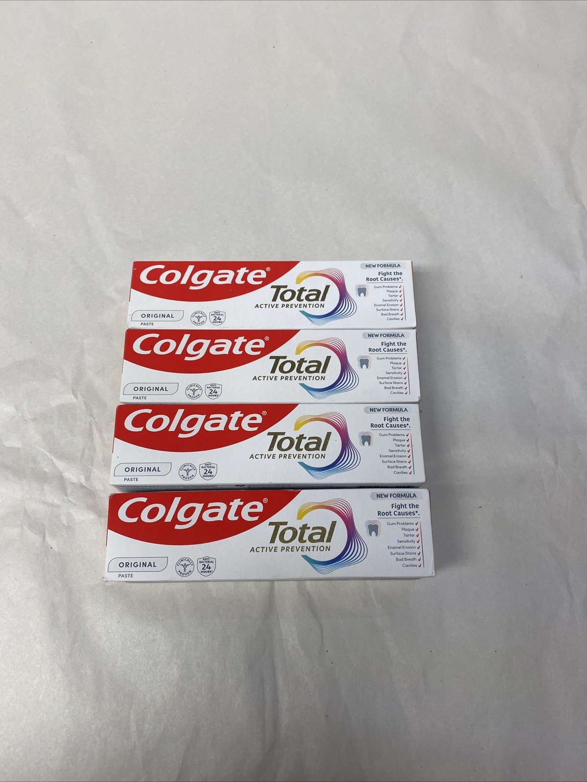 Colgate Toothpaste Total Original 20ml (Pack of 4)