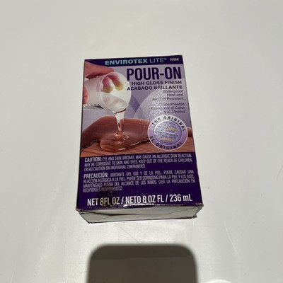 HALF USED! Environmental Technology EnviroTex Lite Pour-On High Gloss Finish