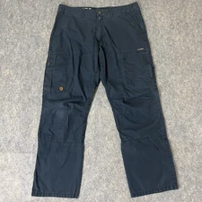 Fjallraven G1000 Karl Trousers Pants Men’s 37x32 Long Blue Hiking FLAW