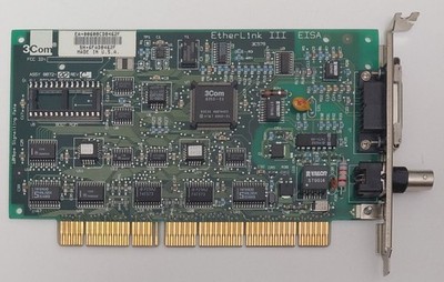3COM EltherLink III EISA Netzwerkkarte (BNC, LAN, retro, 1993)