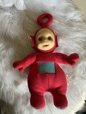 Teletubbies Vintage 1998 Playskool Plush Talking 15 Red PO Untested