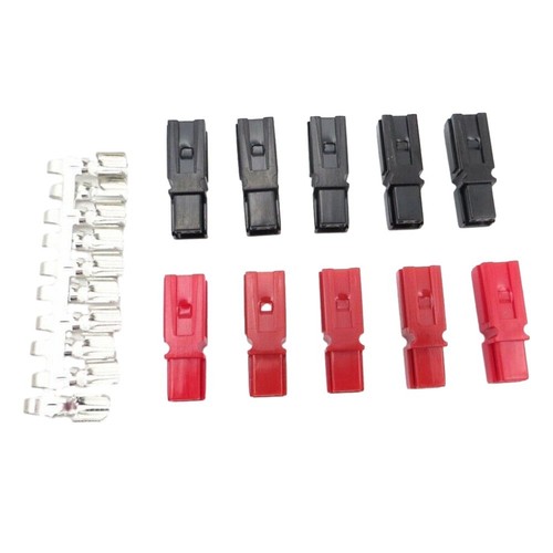 Compatibility 5 Pairs 30A Amp Power Marine Connector Black Red Terminal - Picture 11 of 12