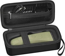 PAIYULE Case for MANSPOT Meridian Body Hair Trimmer Men, Black 