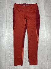 Outdoor Voices TechSweat 7/8 Zoom Leggings in Brick Currant Adobe Red Size M