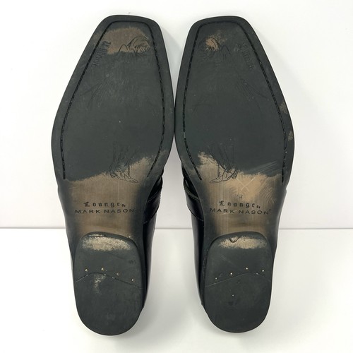 Mark Nason Men’s Lounge SN71790 U Rock Black Leather Studded Loafer Sz 12 Shoe - Picture 6 of 9