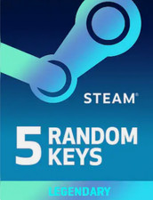 5 Random LEGENDARY Steam Keys 🔥 - GLOBAL - Steam - PC - Fast Delivery ✅
