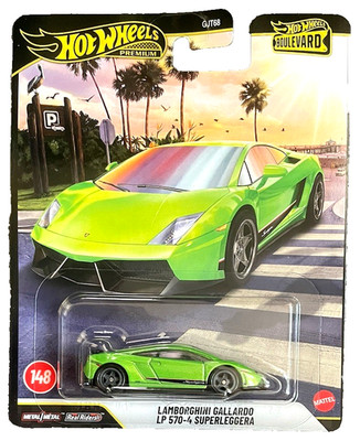 Hot Wheels Lamborghini Gallardo LP 570-4 SL 148 Boulevard 2026 1:64 Modellauto