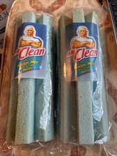 Lot 2 Mr. Clean Heavy Duty Roller Mop Head Scrubber Refill No.4260 Fits Mop 4160